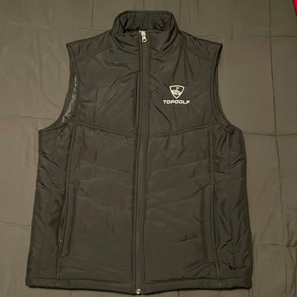 Port Authority — Men’s Vest w/ Topgolf logo
